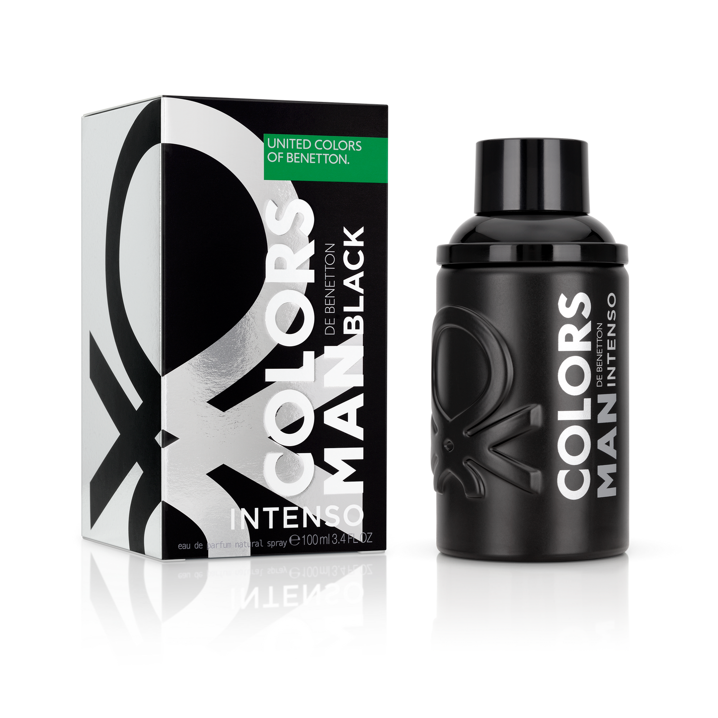 Colors Black Man Intense - Perfumería First Bolivia