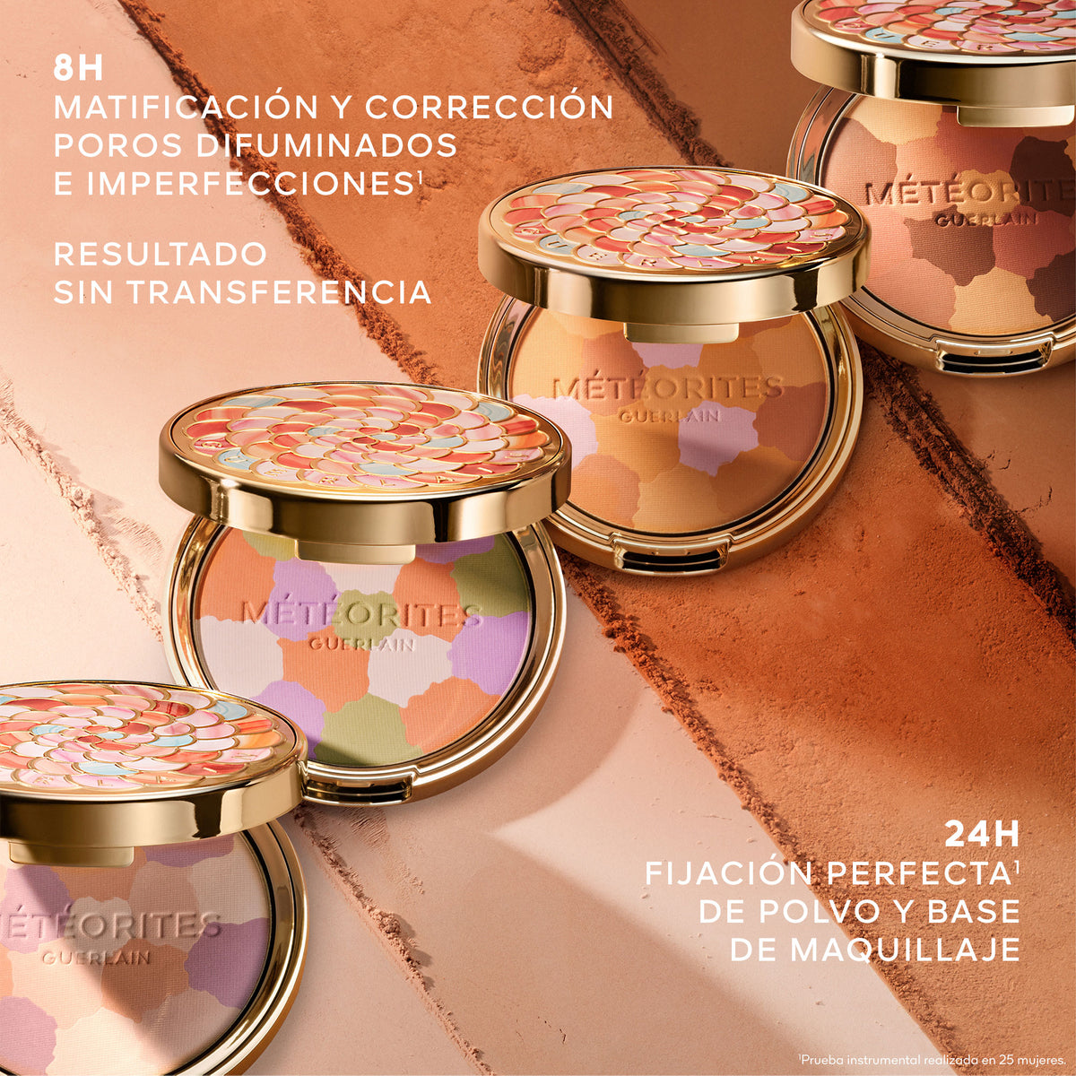 Meteorites Compact Mattifying And Setting Pressed Powder