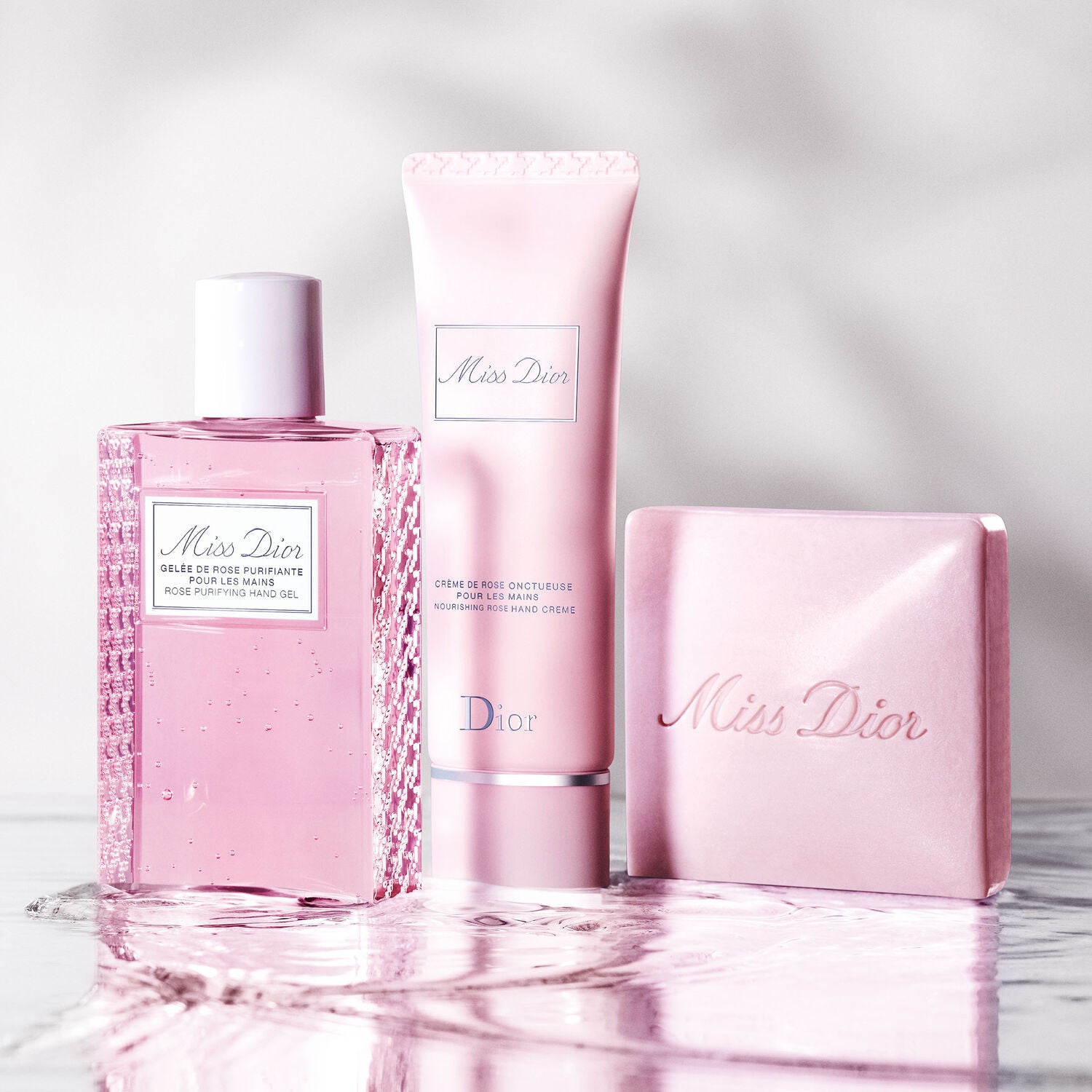 Miss Dior Crema de manos de rosa