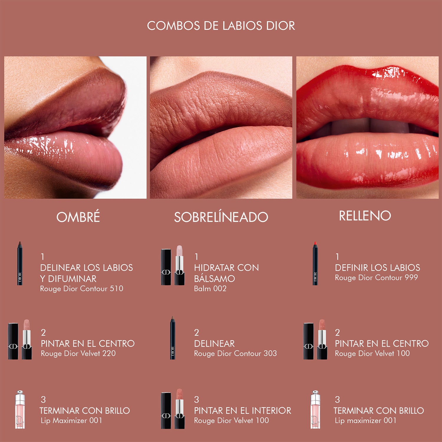Rouge Dior Contour Universel Perfilador de labios transparente - Perfumería First Bolivia
