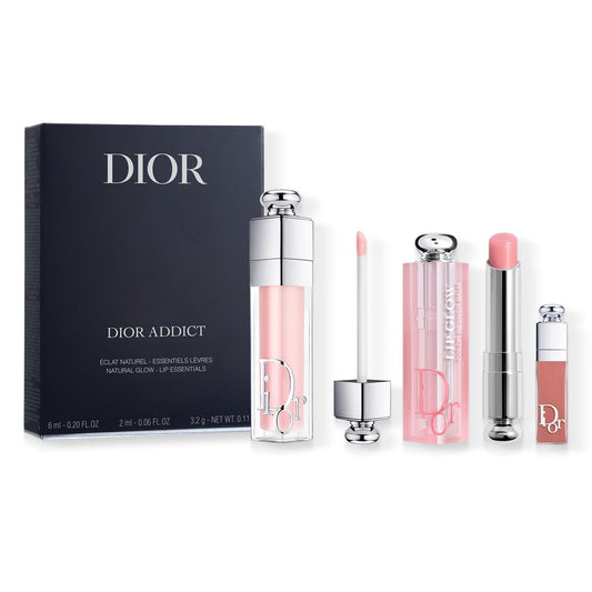 Cofre de maquillaje Dior Addict - Luminosidad natural - Esenciales para labios