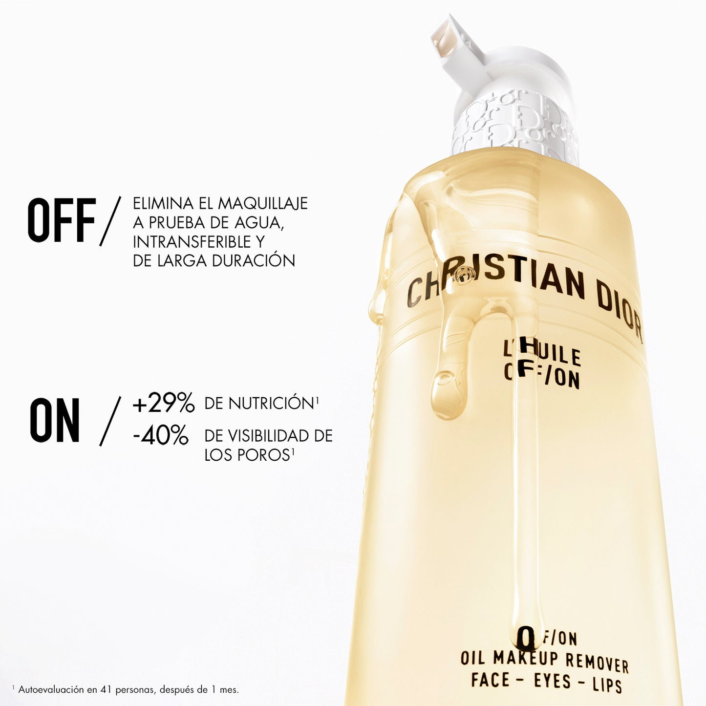 L'Huile OFF/ON Rinse-Off MU Remover Oil for Face, Eyes and Lips