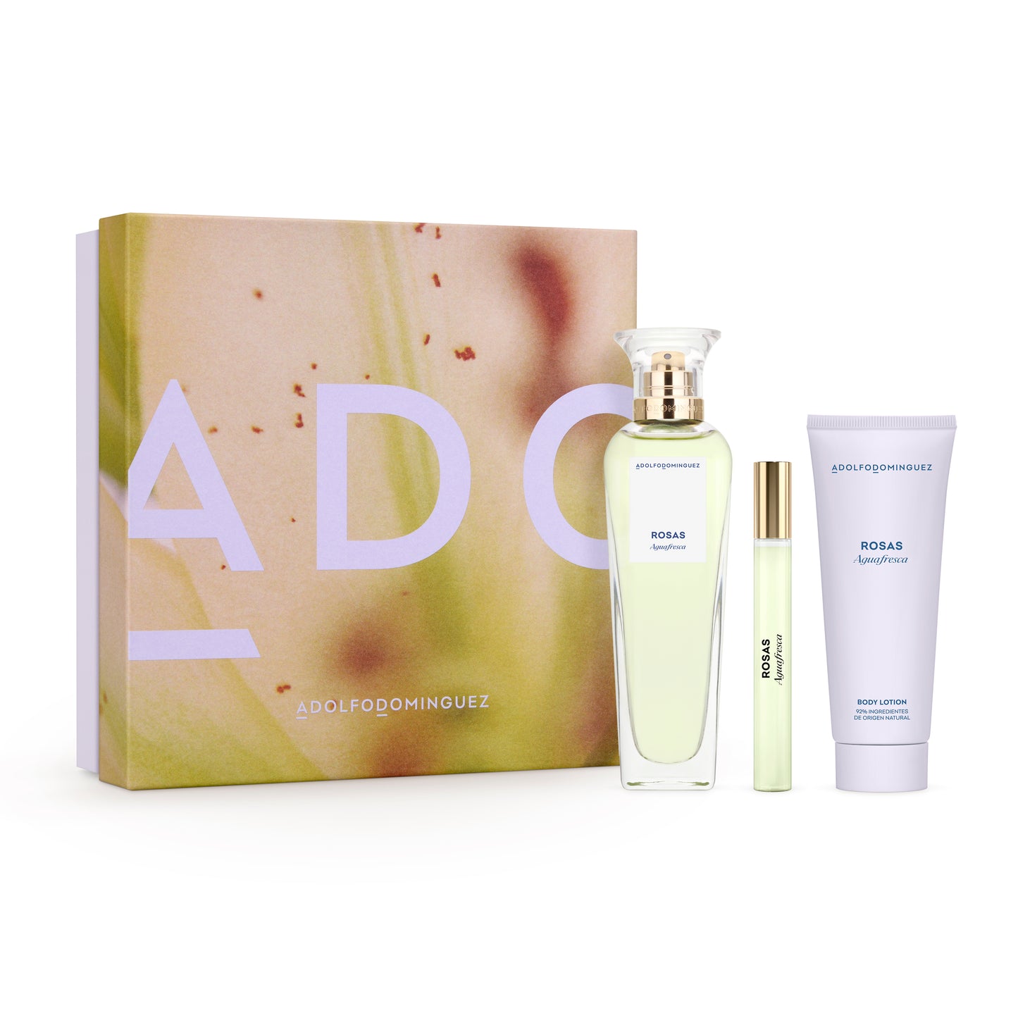 Set Agua Fresca de Rosas