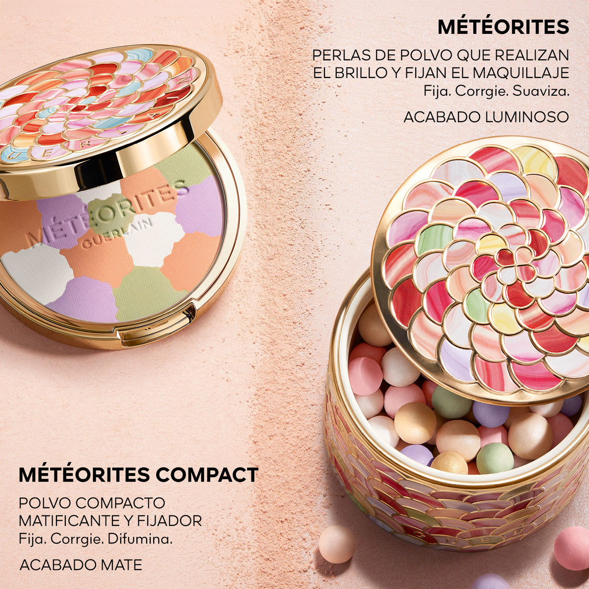 Meteorites Compact Mattifying And Setting Pressed Powder
