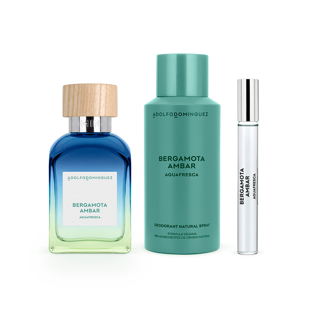 Set Agua Fresca Bergamota Ambar