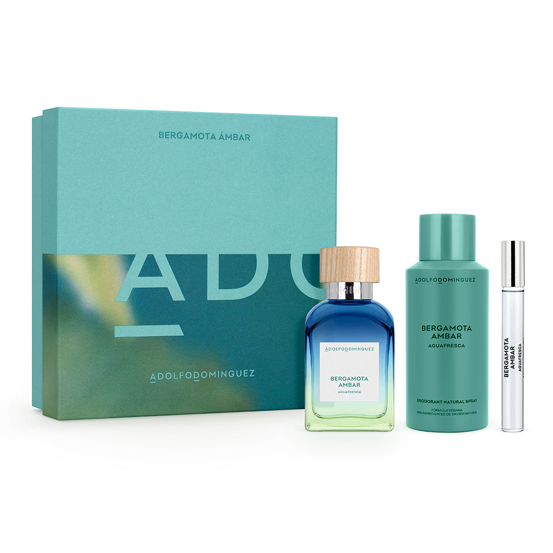 Set Agua Fresca Bergamota Ambar