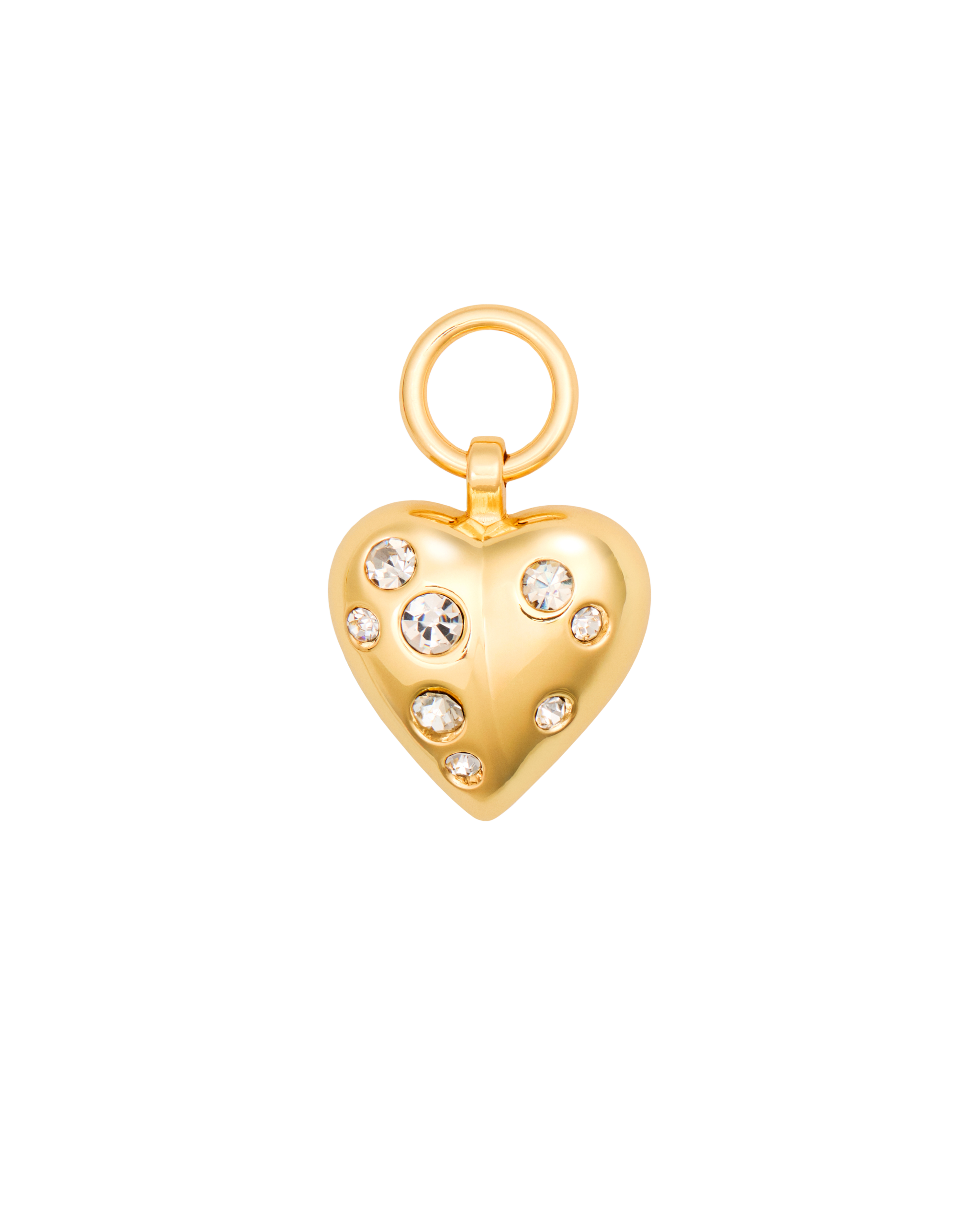 HC Make Up Heart Stud Charm