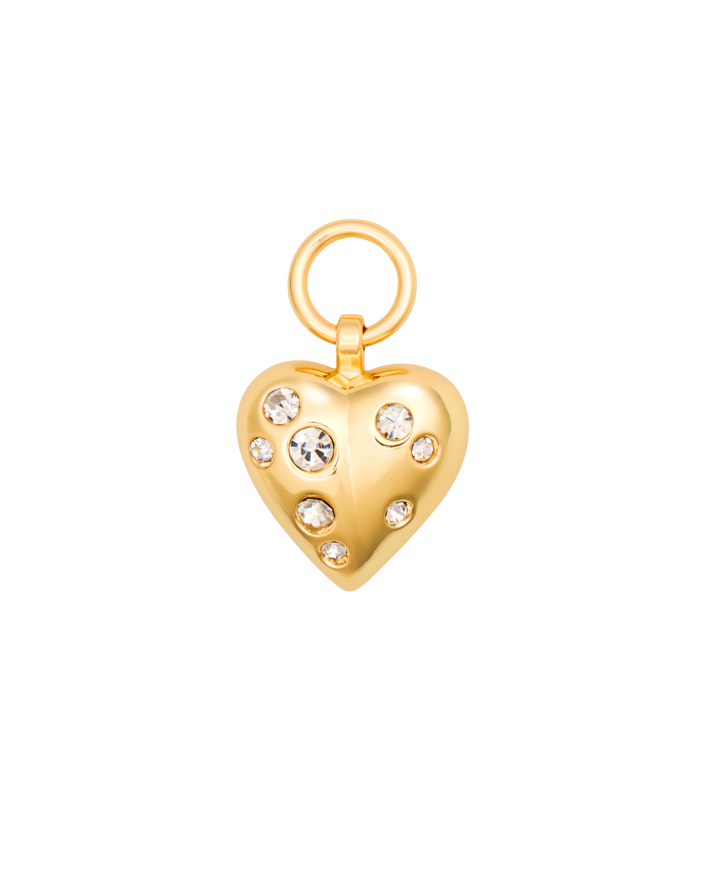 HC Make Up Heart Stud Charm