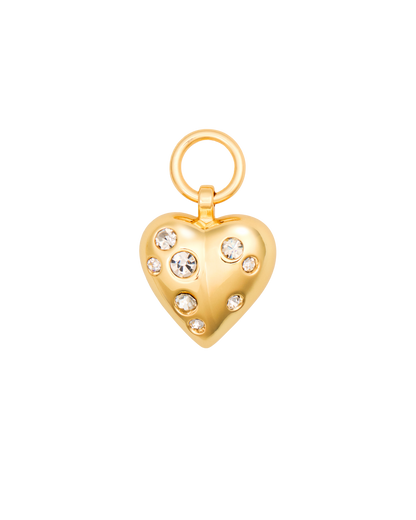 HC Make Up Heart Stud Charm