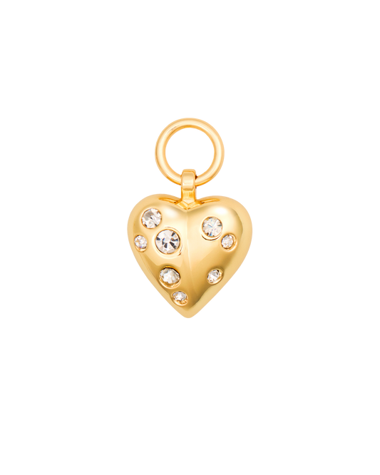 HC Make Up Heart Stud Charm