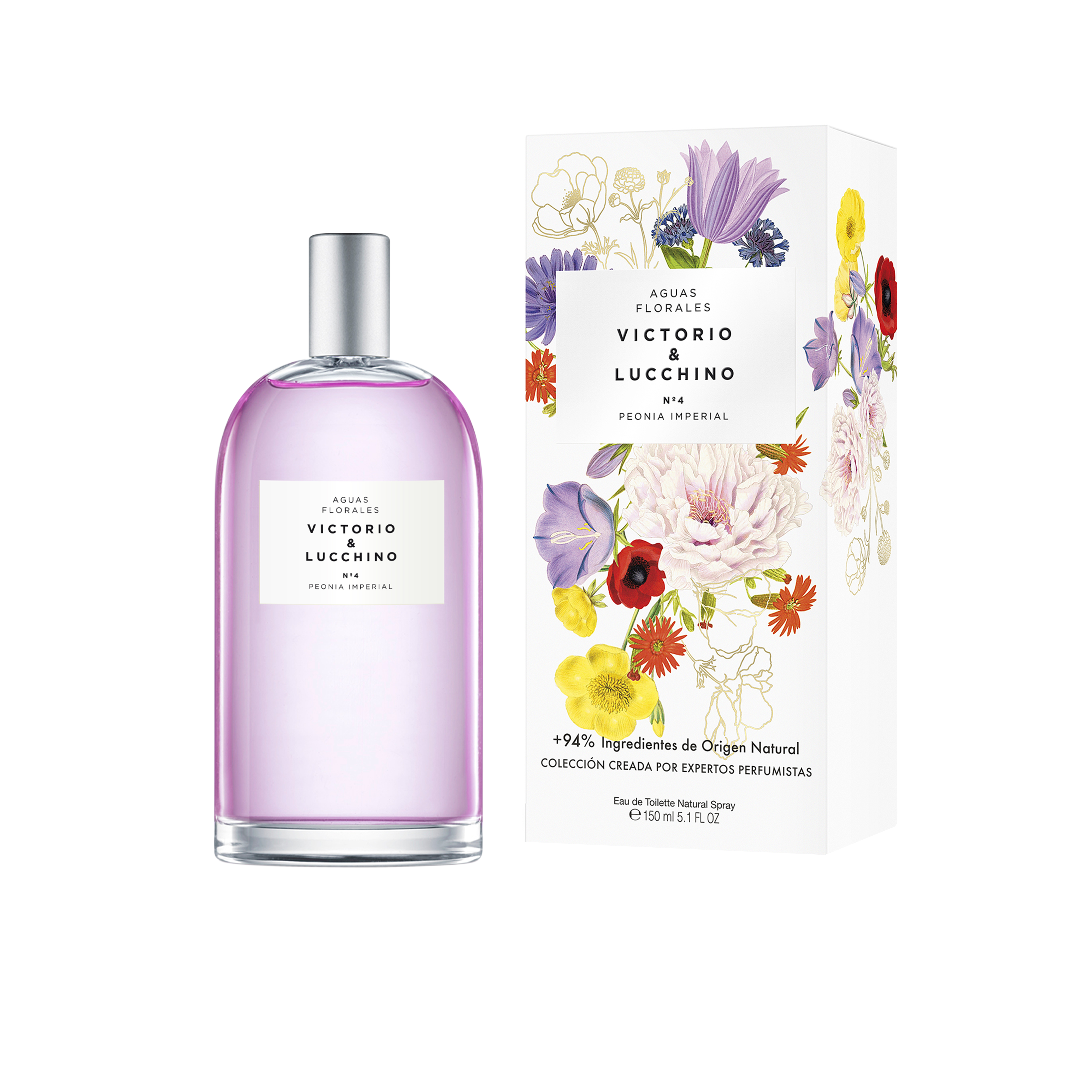 Aguas Florales Femeninas Peonia Imperial