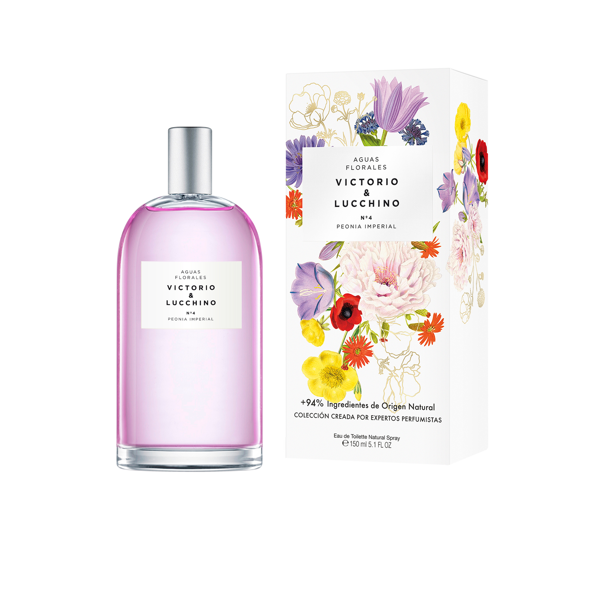 Aguas Florales Femeninas Peonia Imperial