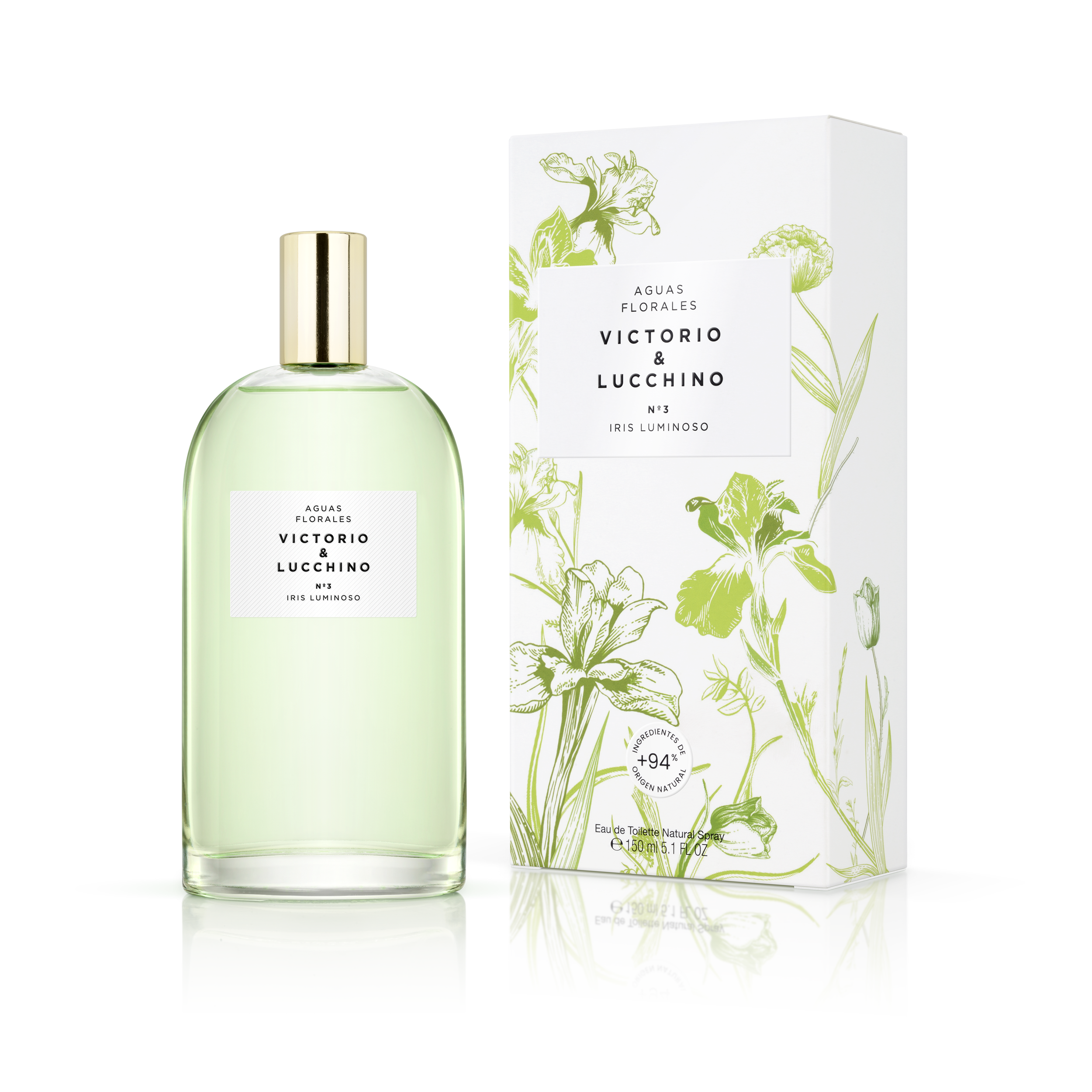 Aguas Florales Femeninas Iris Luminoso