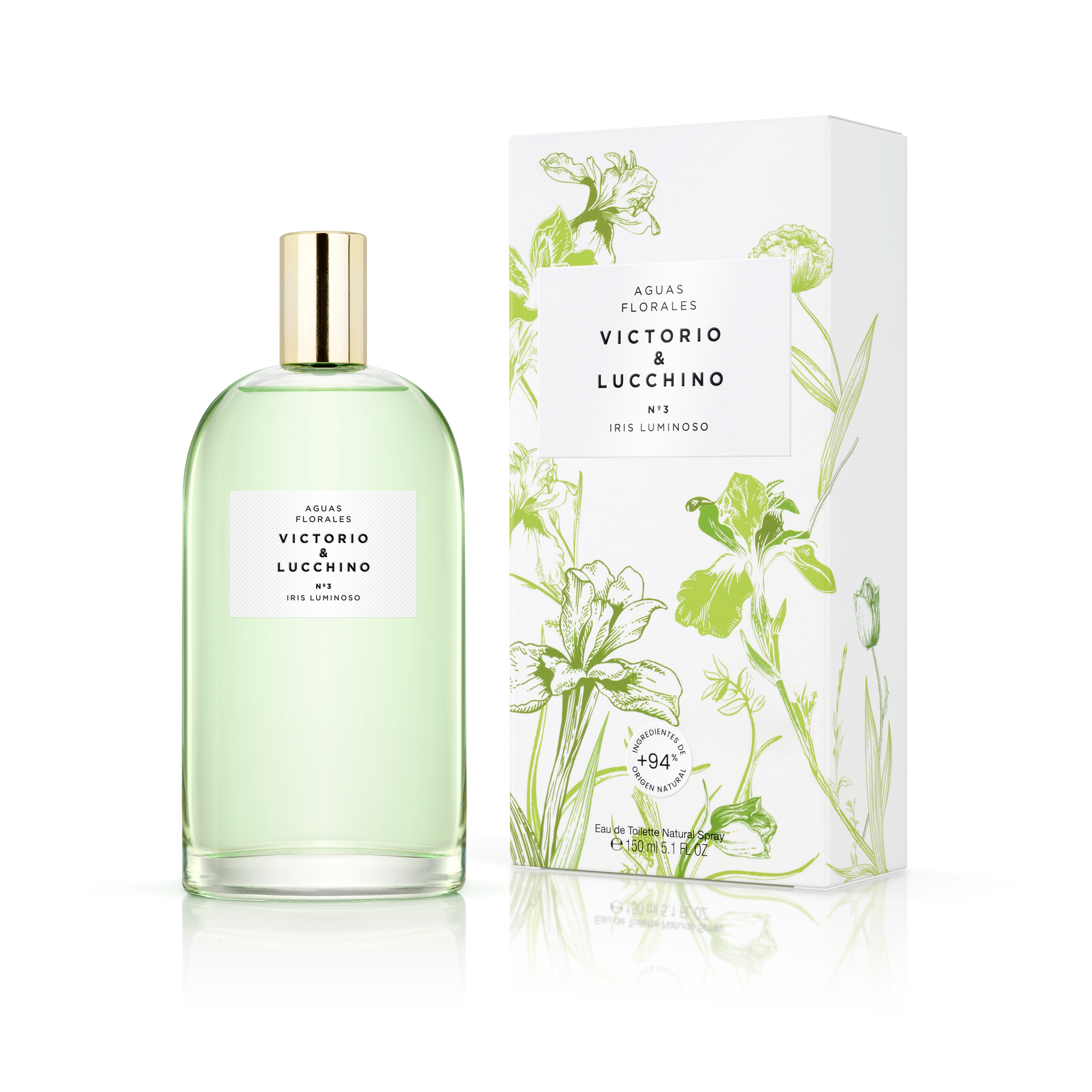 Aguas Florales Femeninas Iris Luminoso