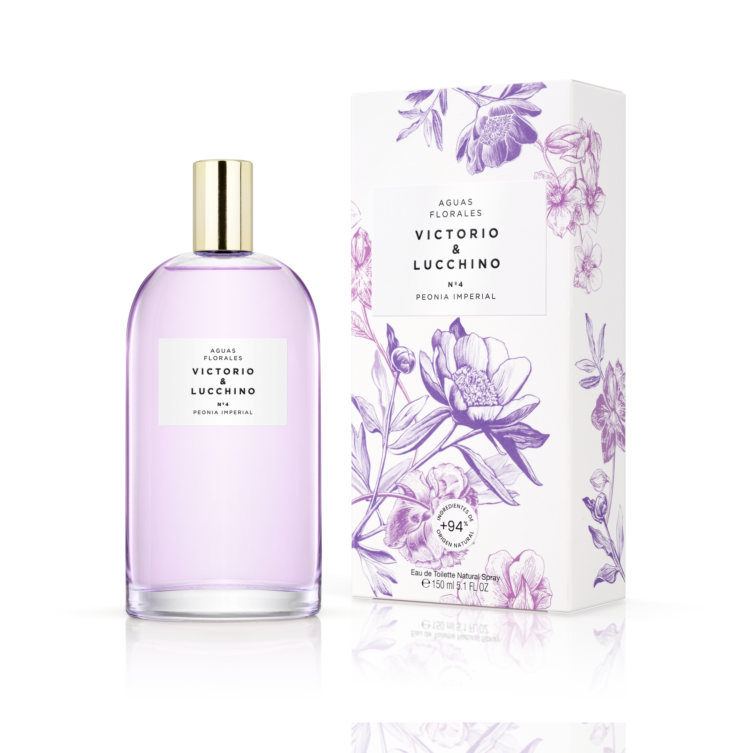 Aguas Florales Femeninas Peonia Imperial