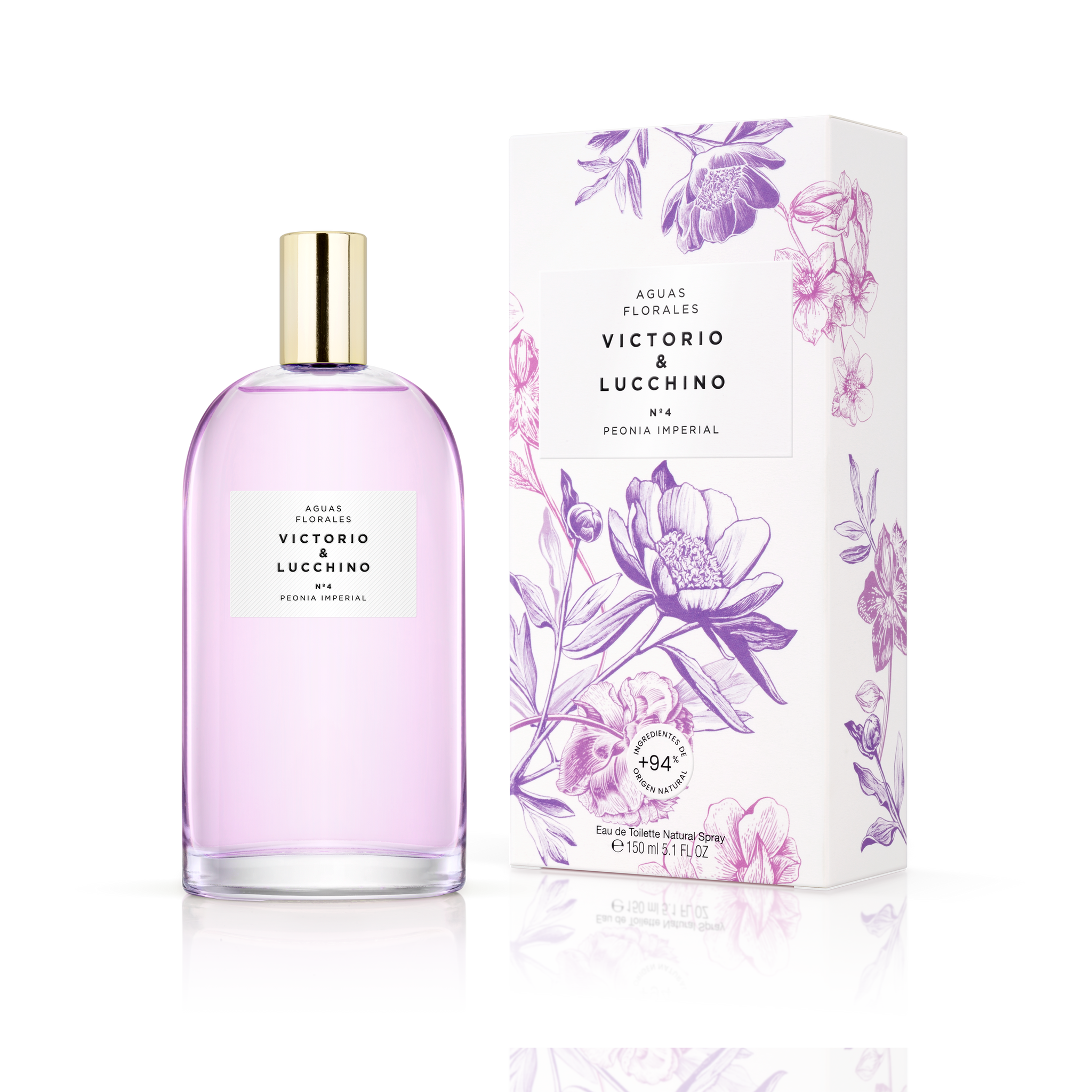 Aguas Florales Femeninas Peonia Imperial