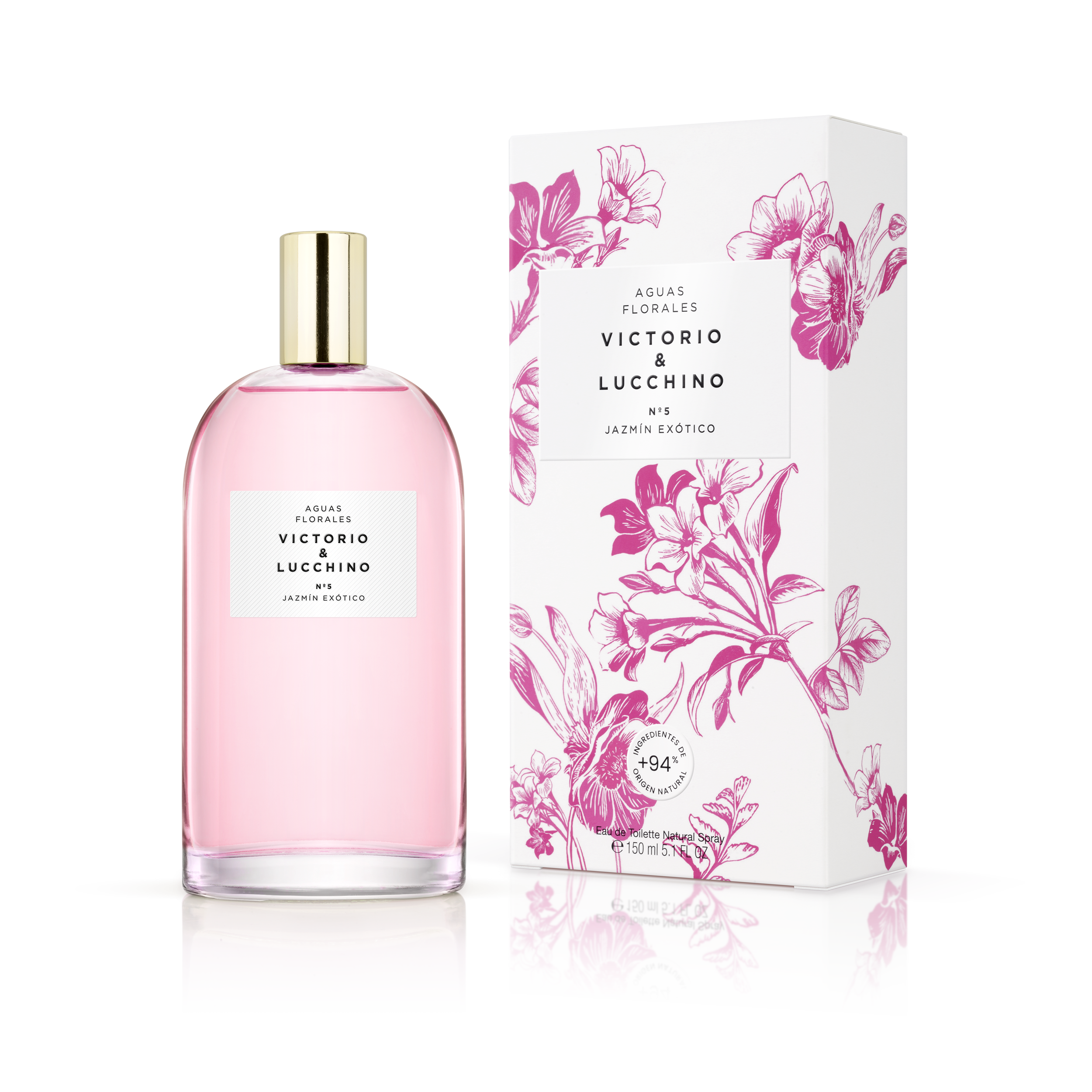 Aguas Florales Femeninas Jazmin Exótico