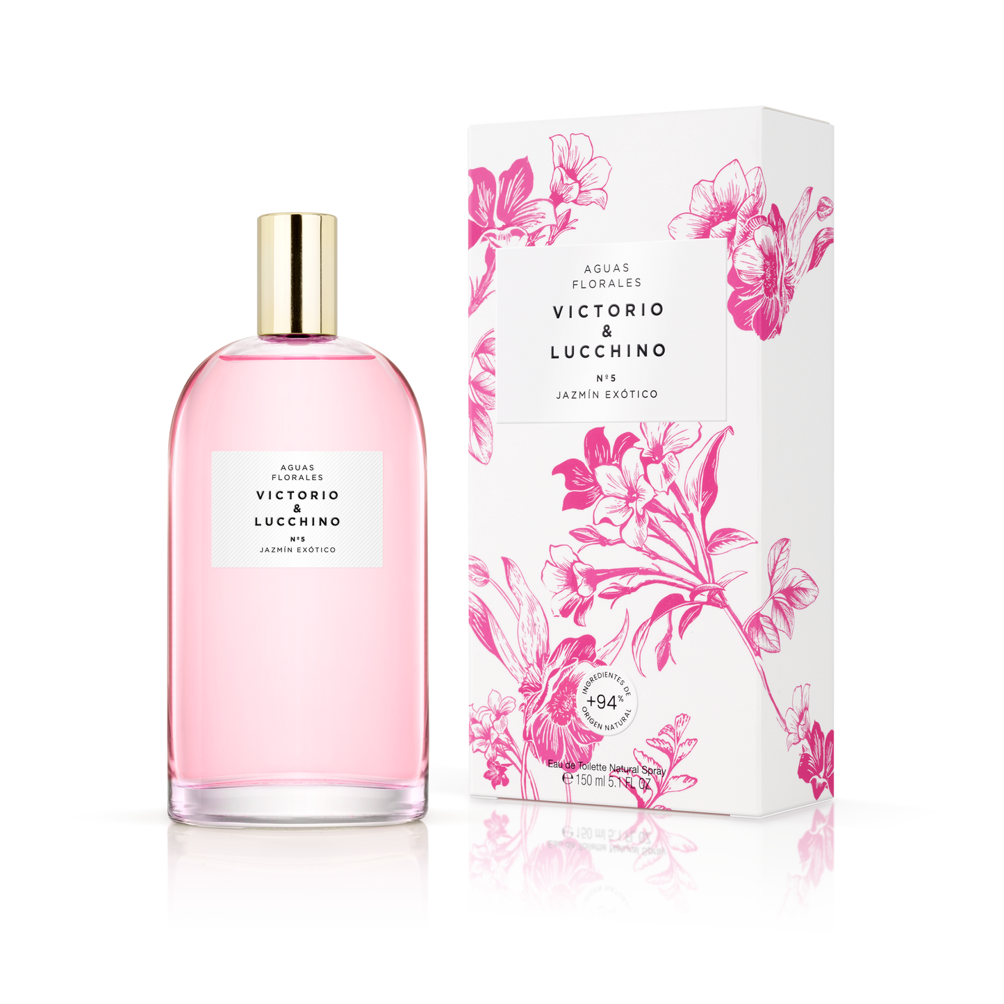 Aguas Florales Femeninas Jazmin Exótico