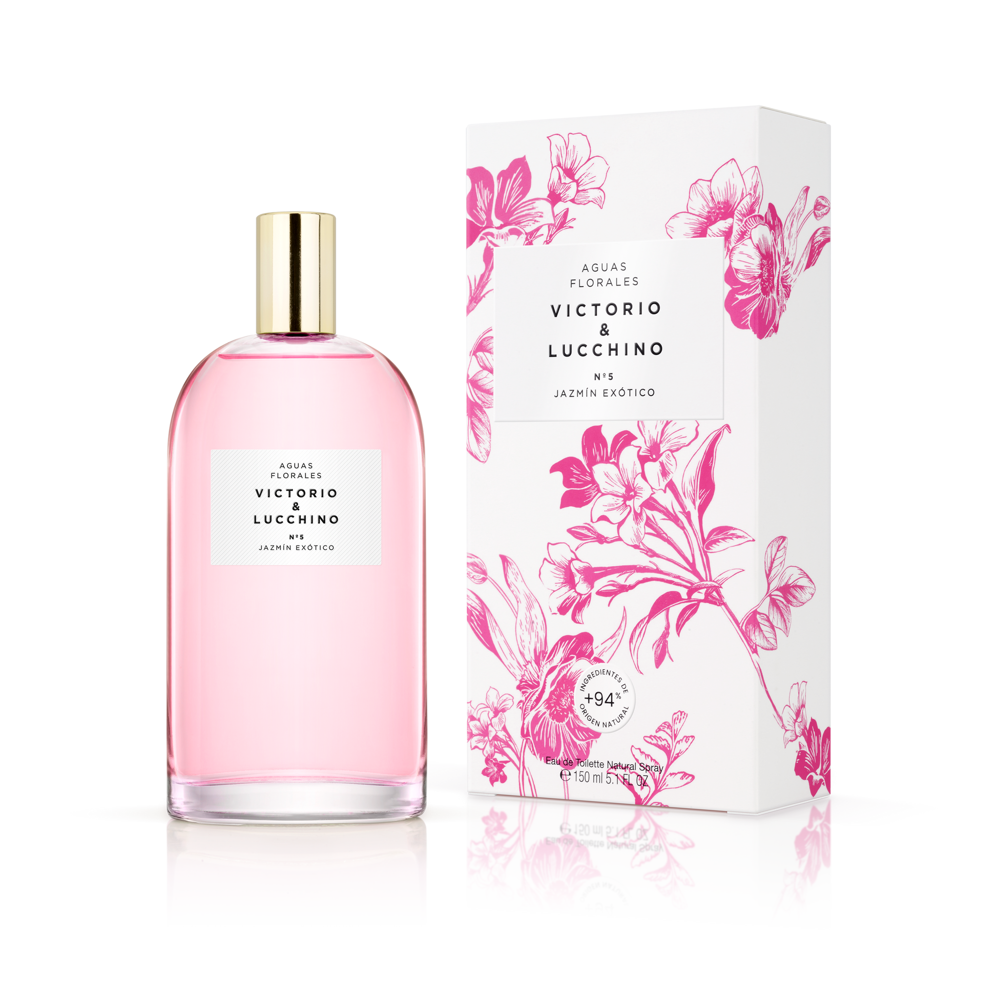 Aguas Florales Femeninas Jazmin Exótico