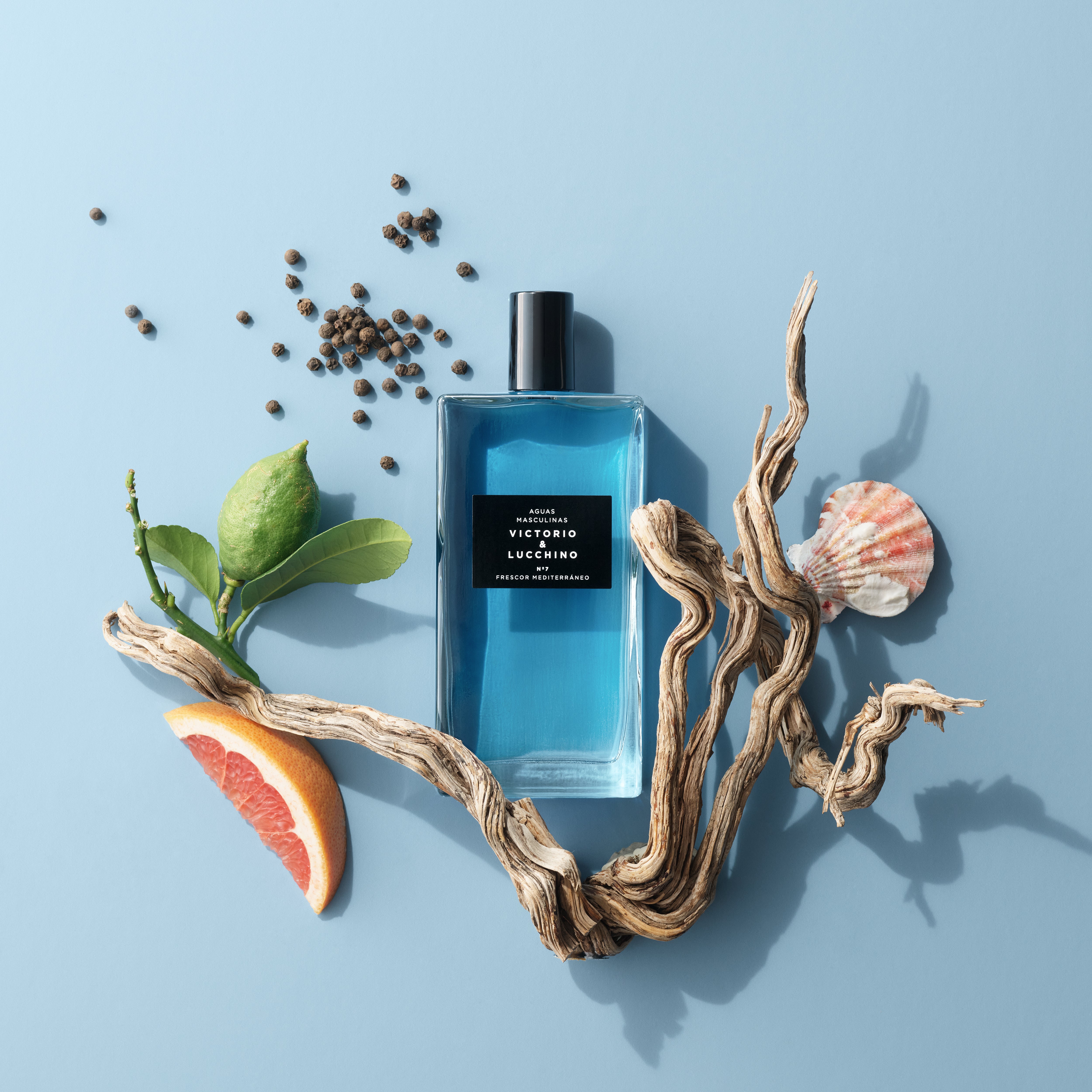 Aguas Florales Masculinas Frescor Mediterraneo