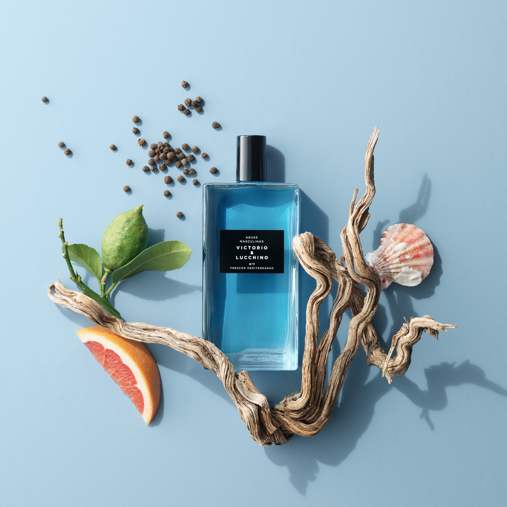 Aguas Florales Masculinas Frescor Mediterraneo