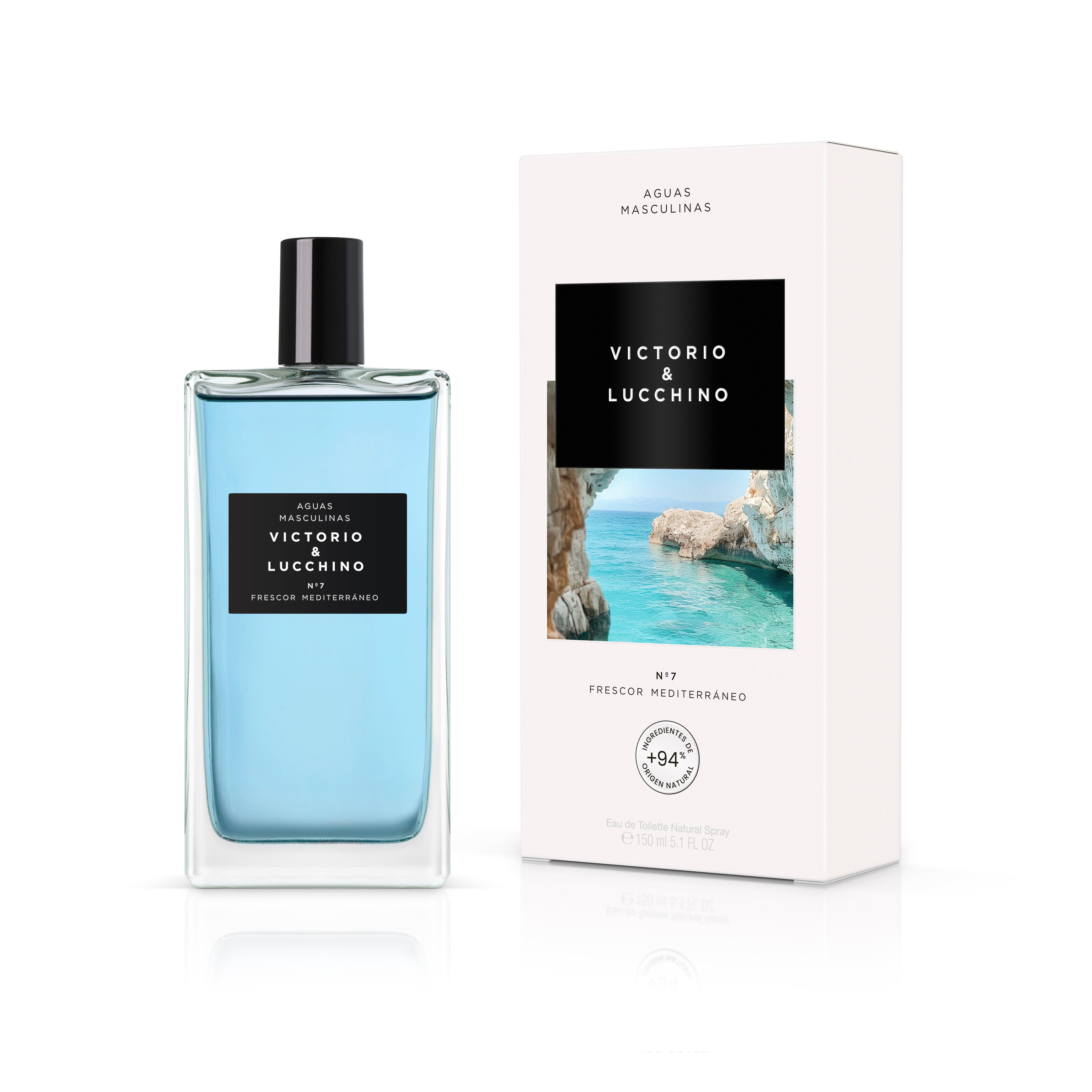 Aguas Florales Masculinas Frescor Mediterraneo