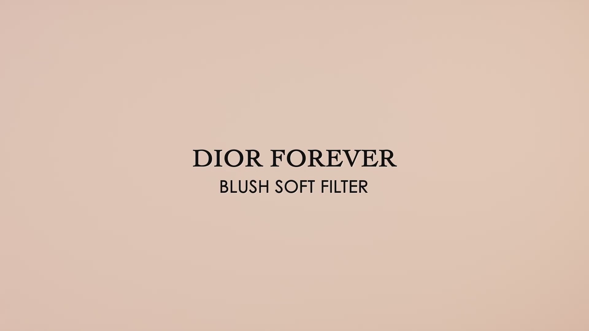 Dior Forever Blush Soft Filter