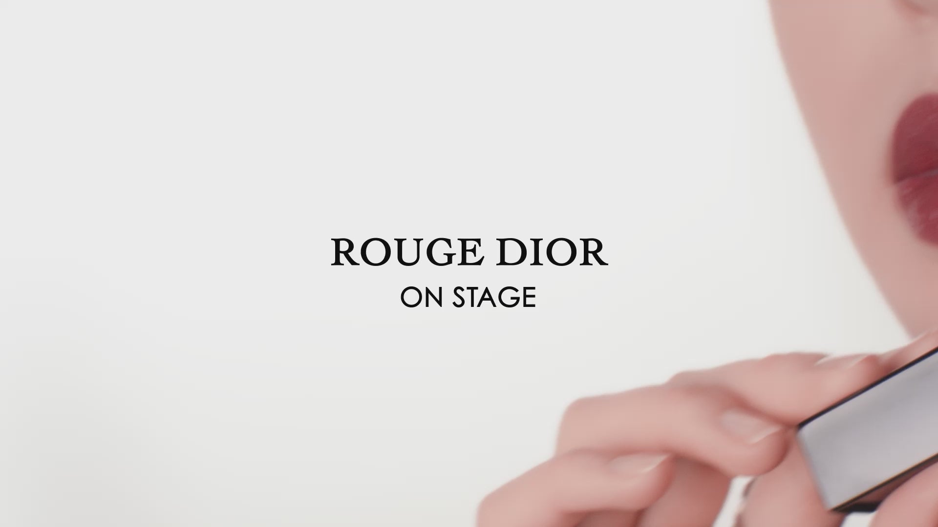 Rouge Dior On Stage