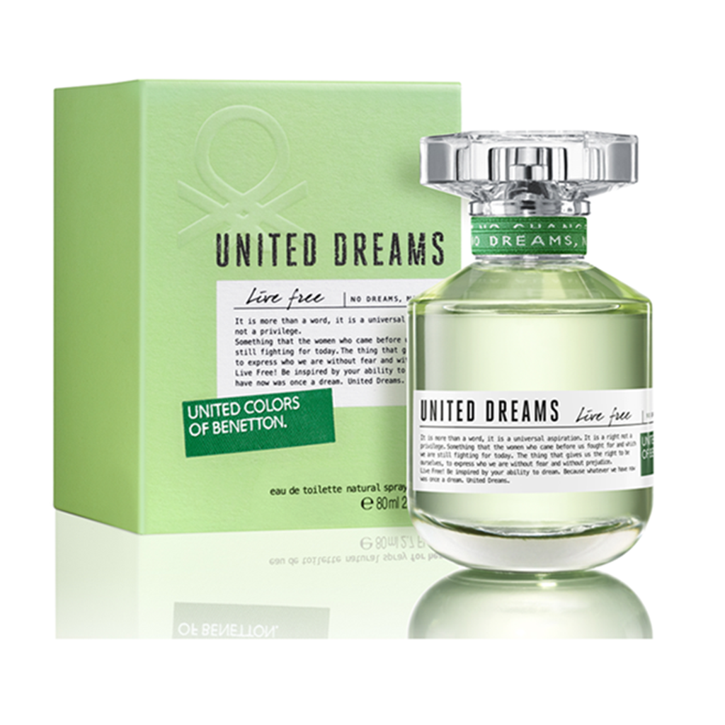 United Dreams Live Free - Perfumería First Bolivia