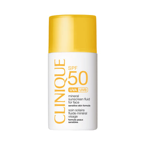 SPF 50 Mineral Sunscreen Fluid For Face